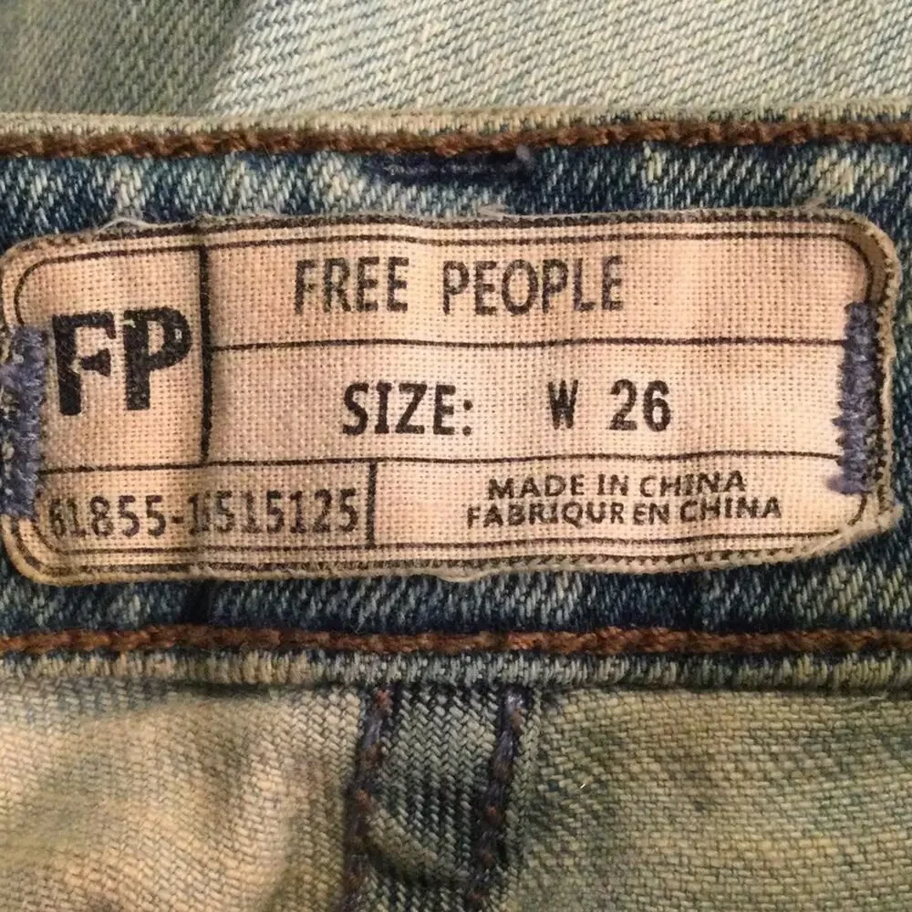 Free People skinny jeans 26